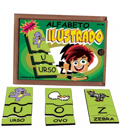 Alfabeto Ilustrado em Português